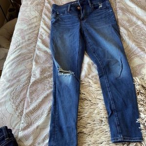 American eagle hi rise jegging